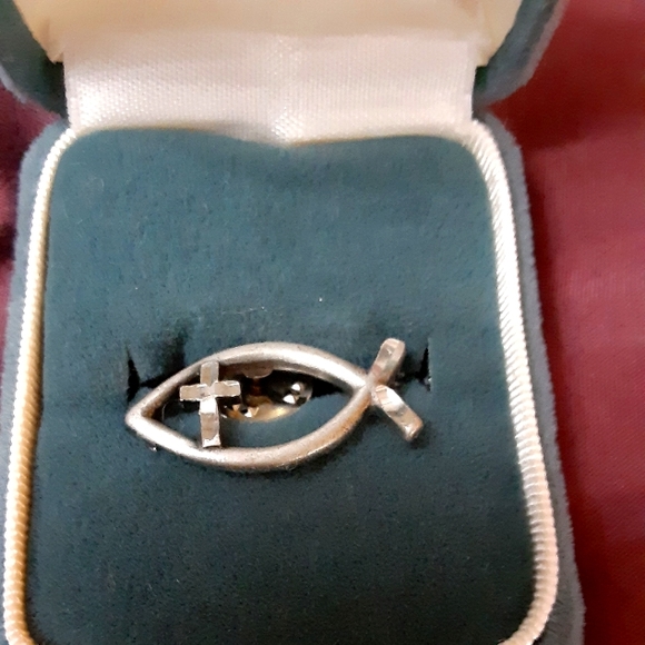 Pin, silver tone - Picture 1 of 2